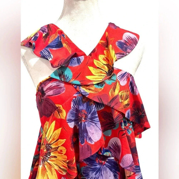 NWT Milly Lexi Wildflower Dress Mini Floral Size 2 - Picture 3 of 12